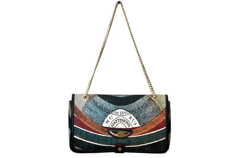 PLANETARIUM - Borsa con pattina e tracolla regolabile